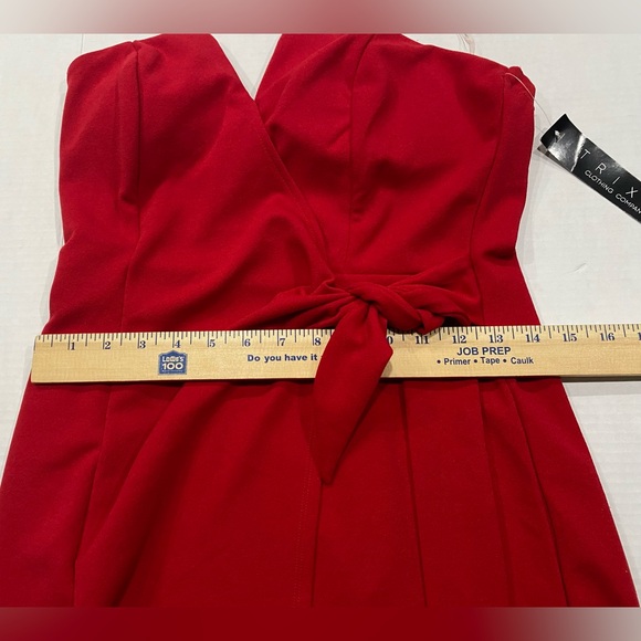 Trixxi Clothing Company Strapless Mini Dress Size Large Color Red - Picture 8 of 10